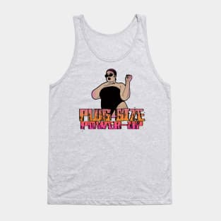 Plus size power up Tank Top